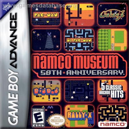Cover Namco Museum 50th Anniversary for Game Boy Advance